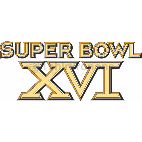 Super Bowl T-shirts Iron On Transfers N805